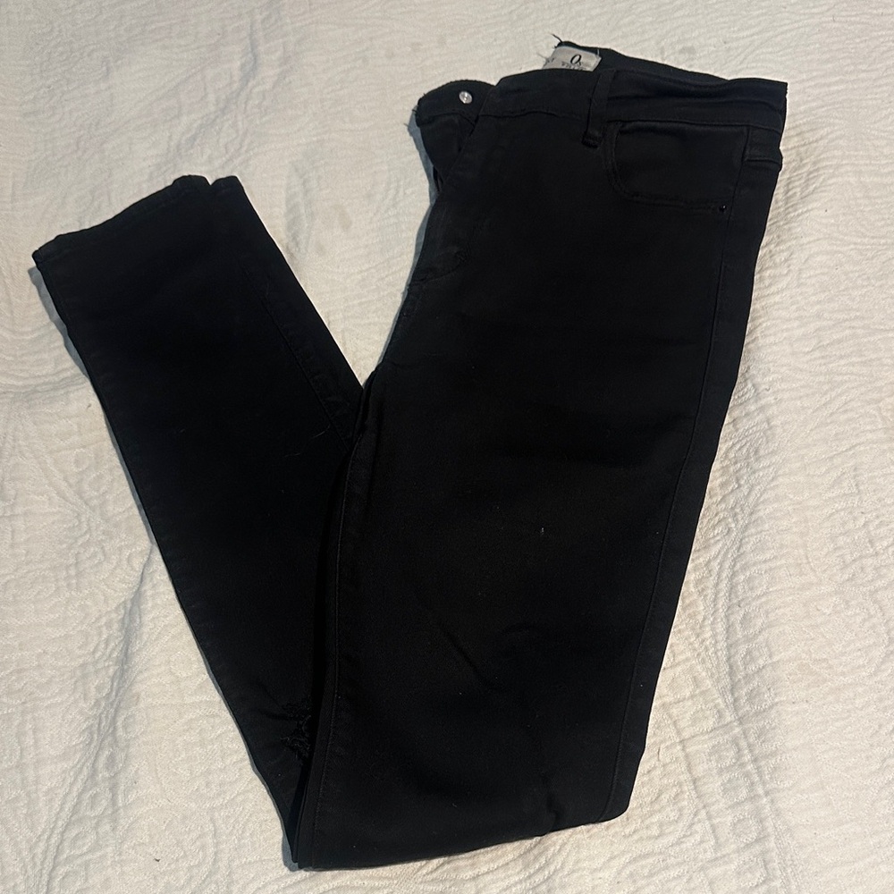 Abercrombie & Fitch Women's Black Skinny Jeans